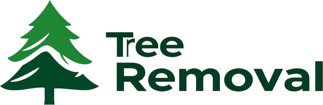 Tree Removal logo featuring a green tree graphic and bold text, symbolizing professional tree care services offered by Osteen Tree Service.
