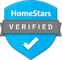 HomeStars verified badge for Osteen Tree Service, emphasizing trusted tree care and maintenance services in Central Florida.
